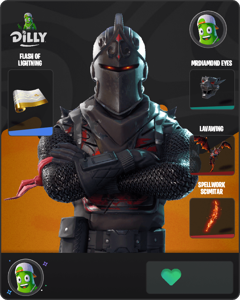 Black Knight Fortnite combo