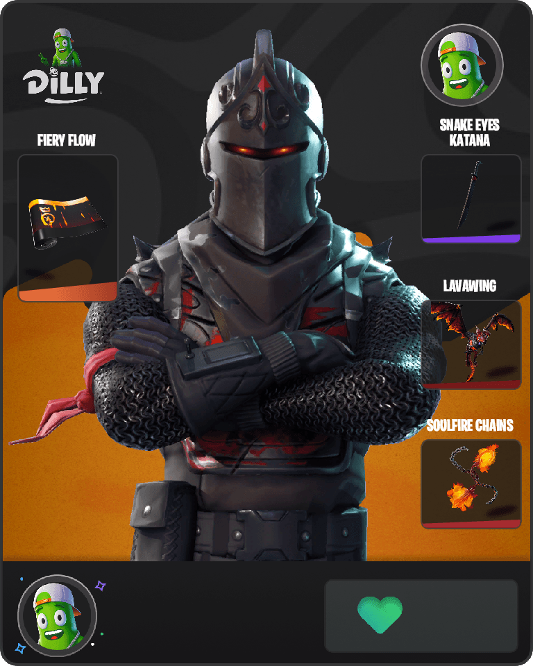 Black Knight Fortnite combo
