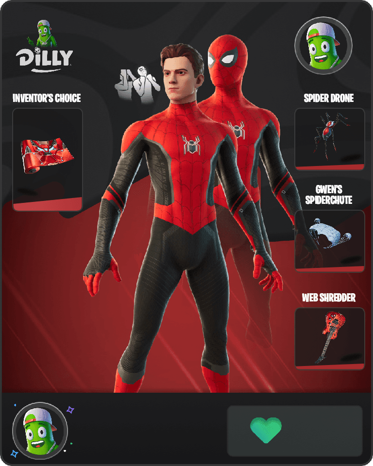 Spider-Man (No Way Home) Fortnite combo