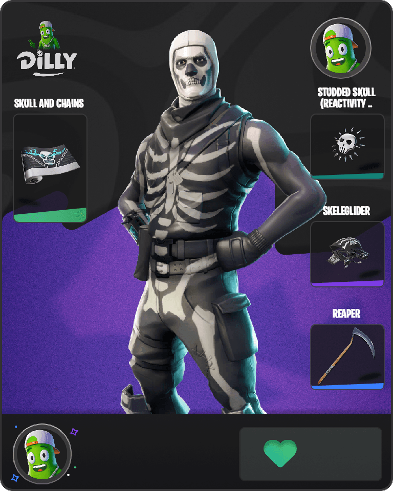 Skull Trooper Fortnite combo