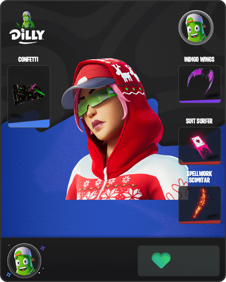 Arctic Adeline Fortnite combo