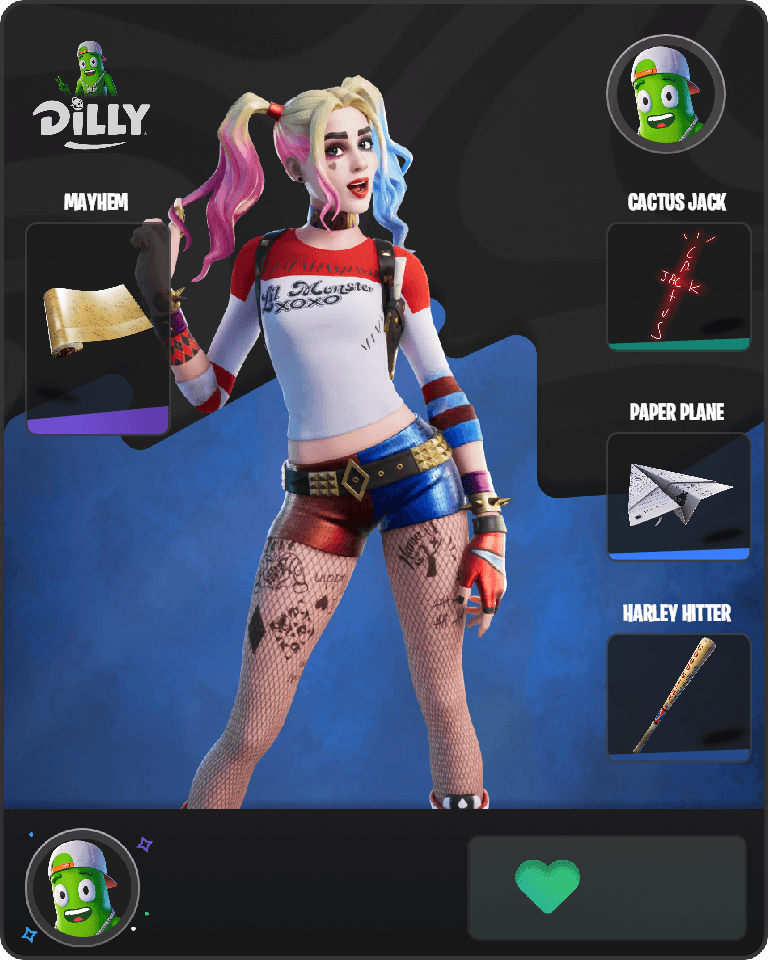 Harley Quinn Fortnite combo