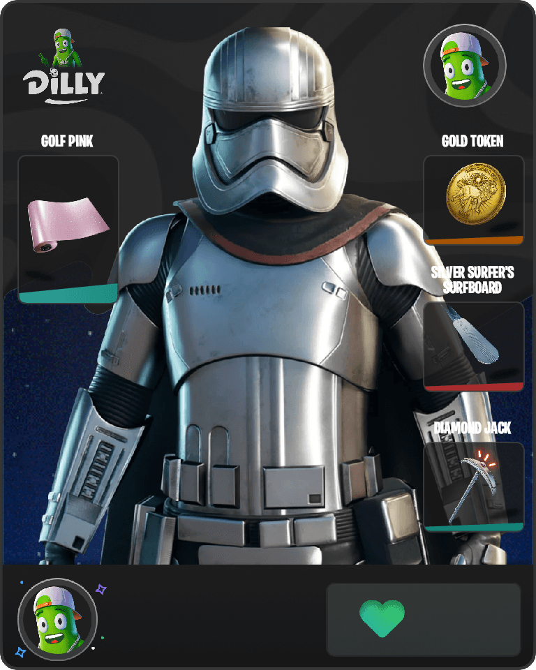 Captain Phasma Fortnite combo