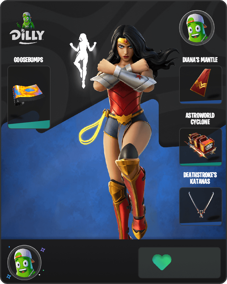 Wonder Woman Fortnite combo