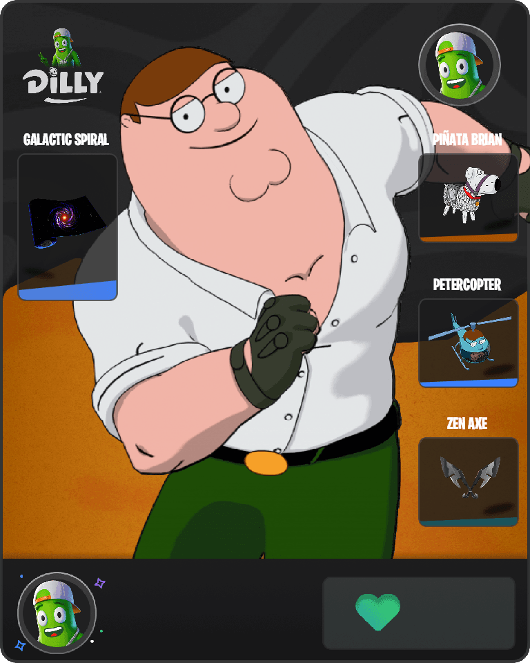 Peter Griffin Fortnite combo