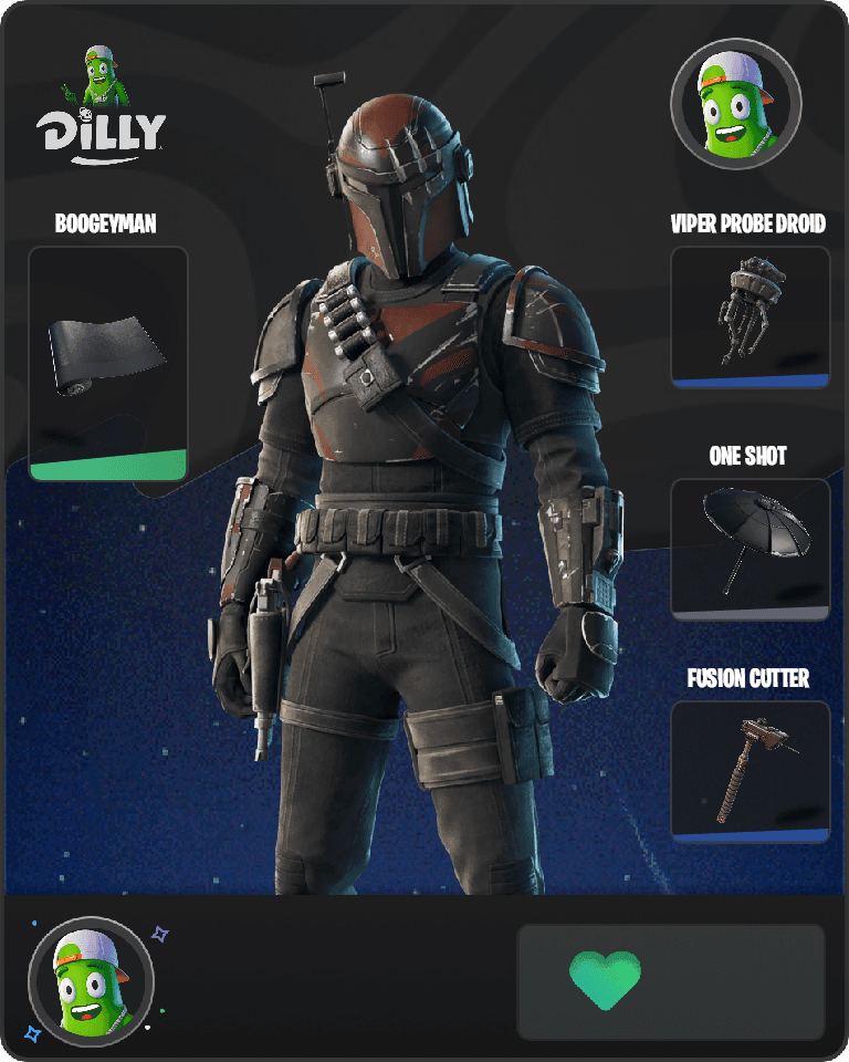 Mandalorian Warrior Fortnite combo