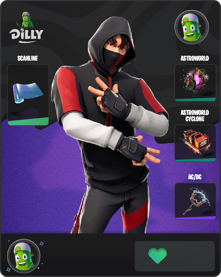 IKONIK Fortnite combo