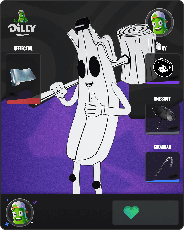 Toon Peely Fortnite combo