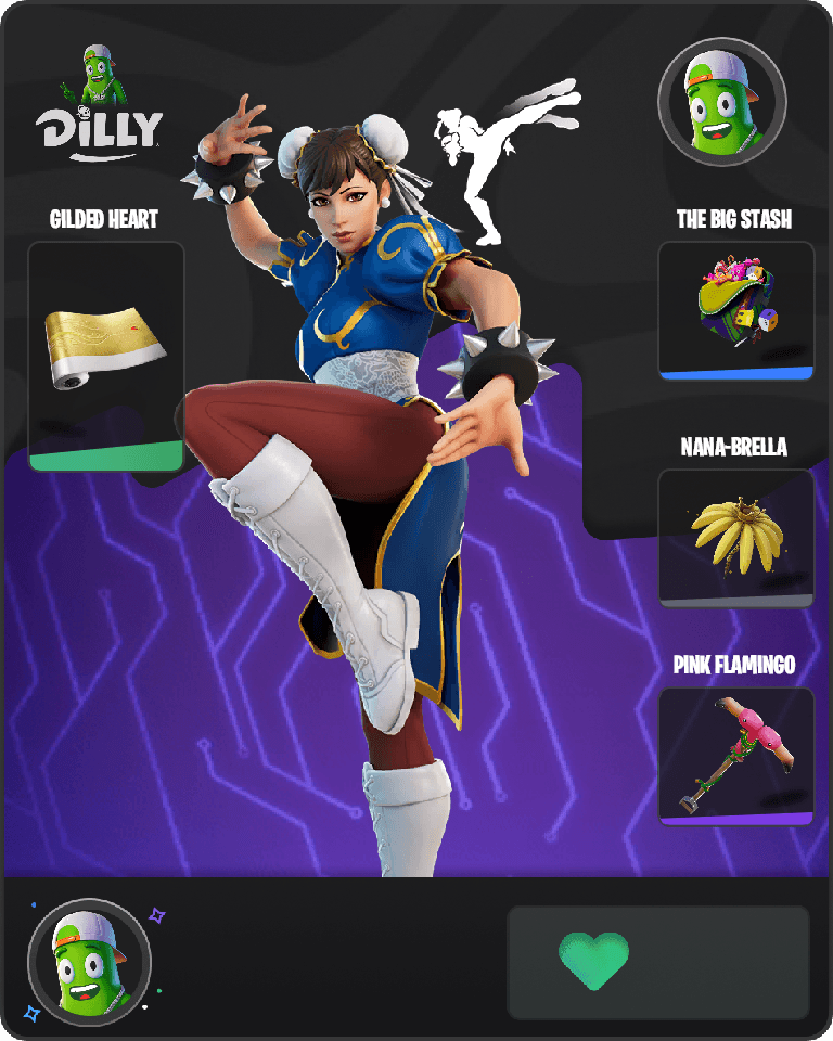 Chun-Li Fortnite combo