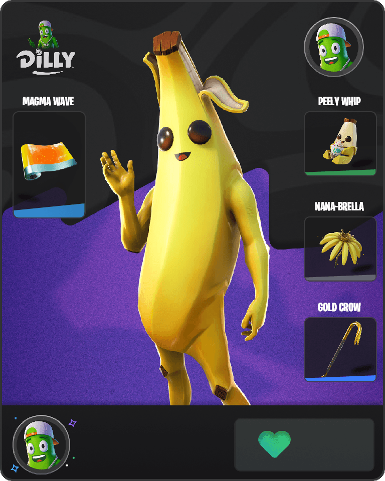 Peely Fortnite combo