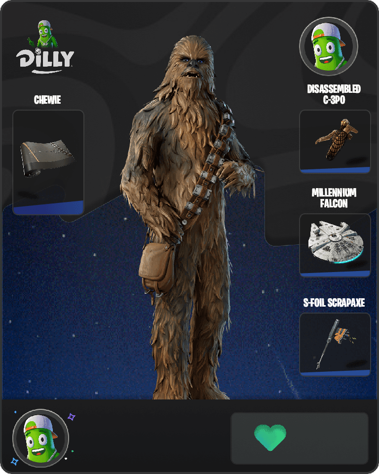 Chewbacca Fortnite combo