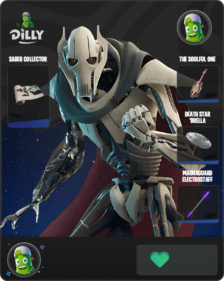 General Grievous Fortnite combo