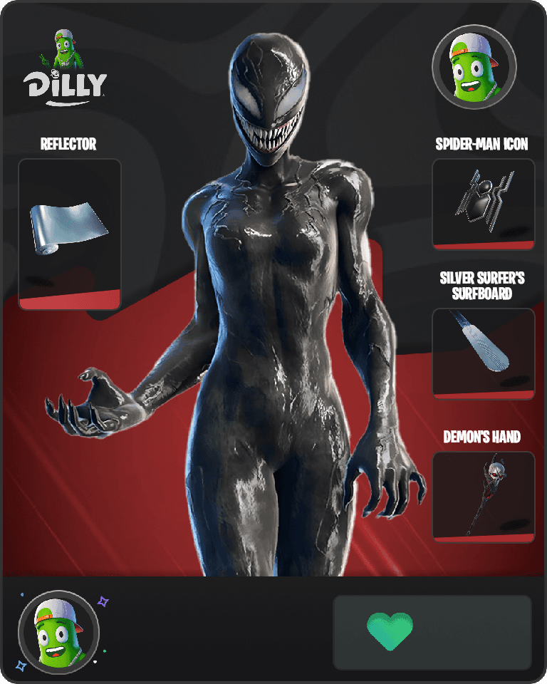 She-Venom Fortnite combo