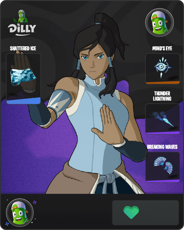 Korra Fortnite combo