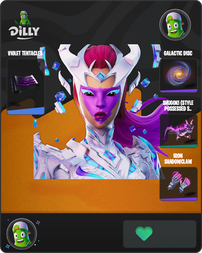 The Cube Queen Fortnite combo