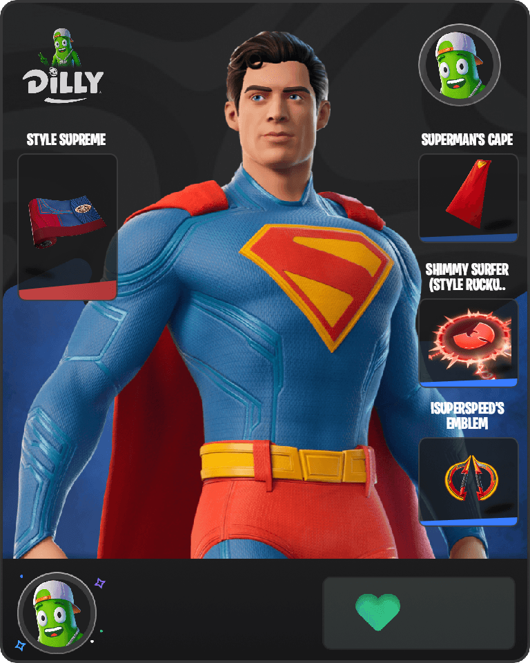 Superman Fortnite combo
