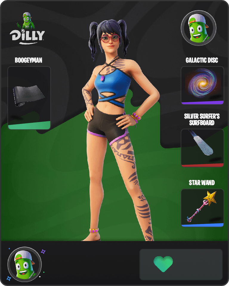Scuba Crystal Fortnite combo