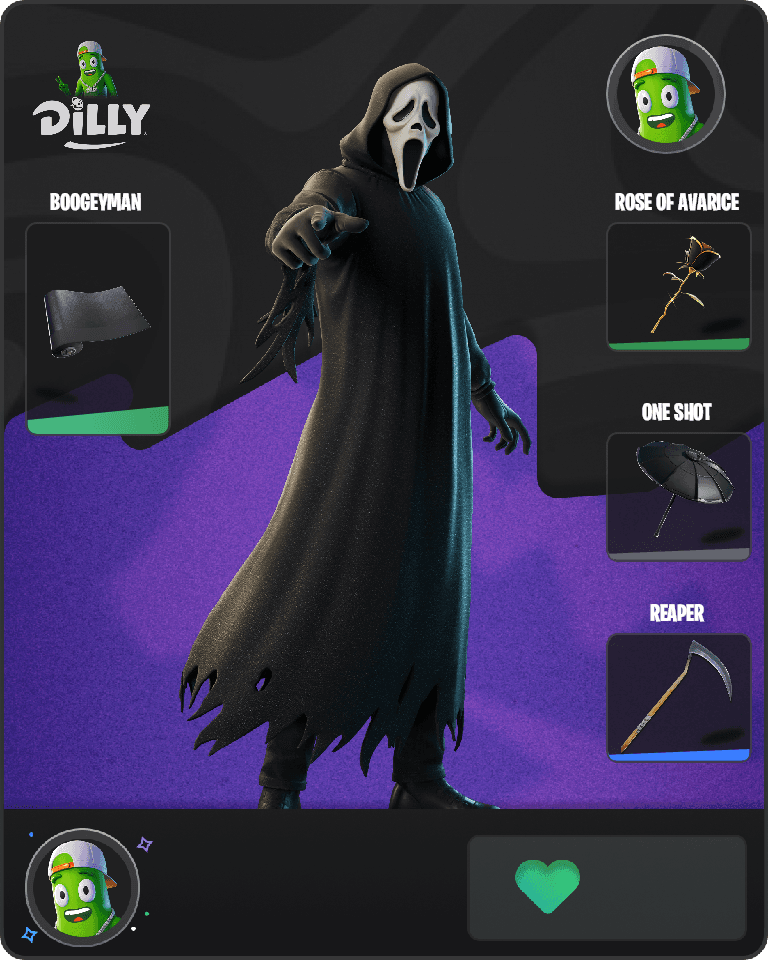 Ghostface Fortnite combo