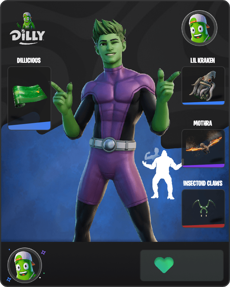 Beast Boy Fortnite combo