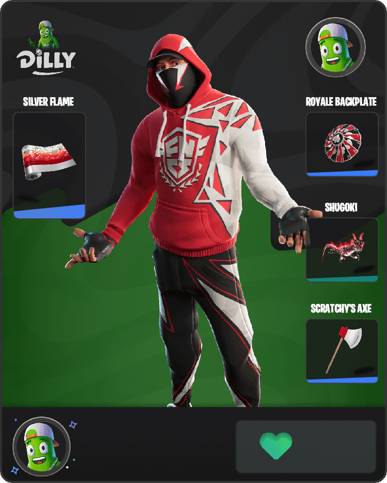 Champion Stash'd Fortnite combo
