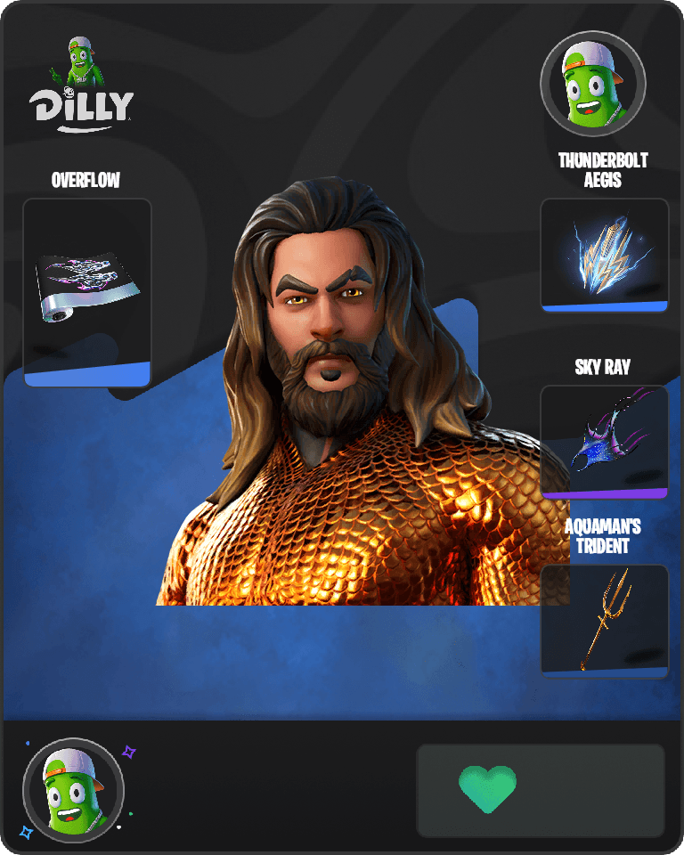 Aquaman Fortnite combo
