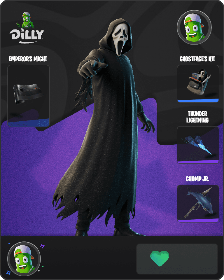 Ghostface Fortnite combo