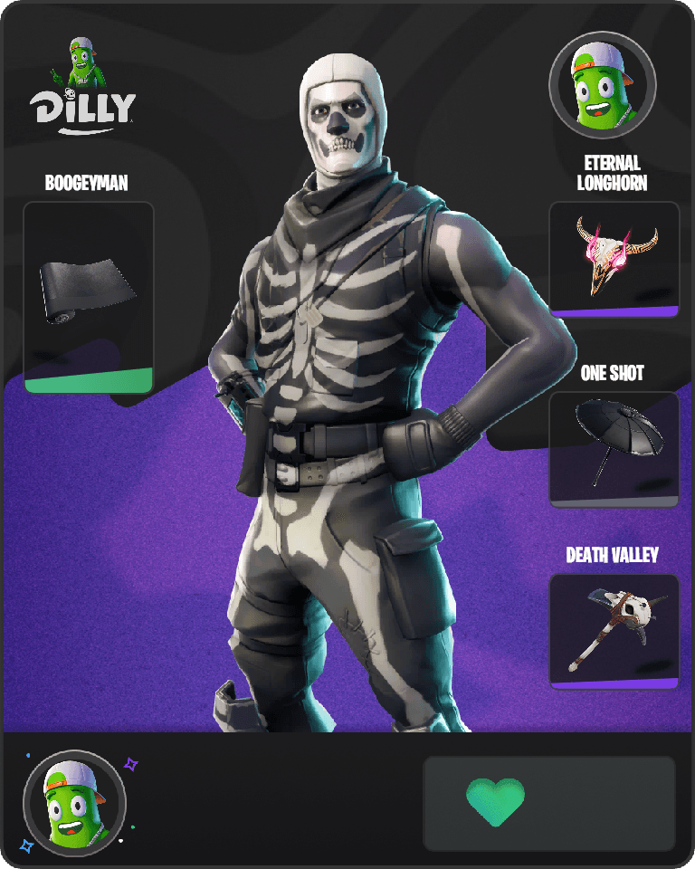 Skull Trooper Fortnite combo