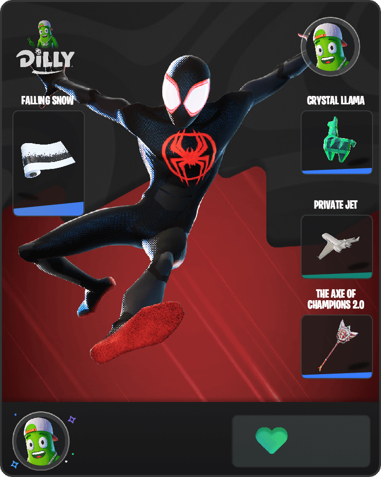 Spider-Man (Miles Morales) Fortnite combo