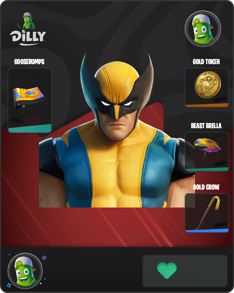 Wolverine Fortnite combo