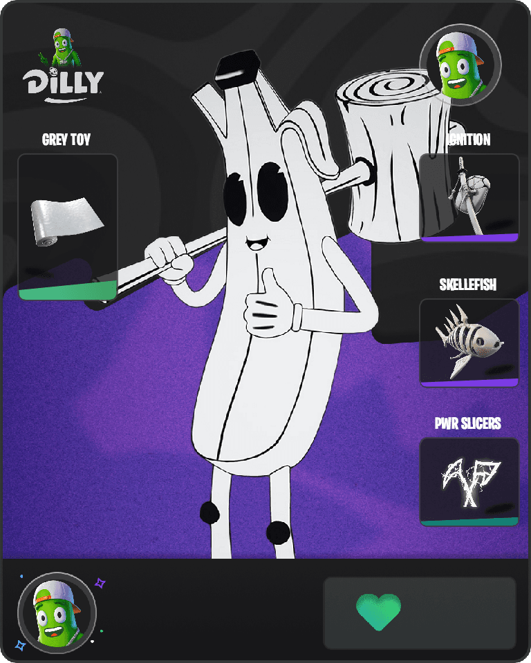 Toon Peely Fortnite combo