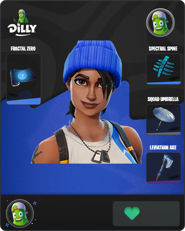 Blue Team Leader Fortnite combo