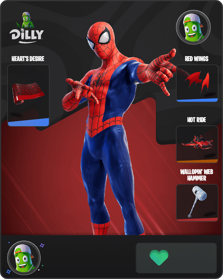 Spider-Man Fortnite combo