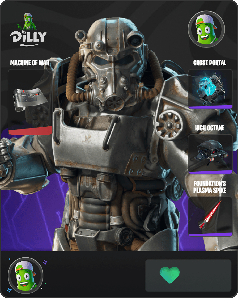T-60 Power Armor Fortnite combo