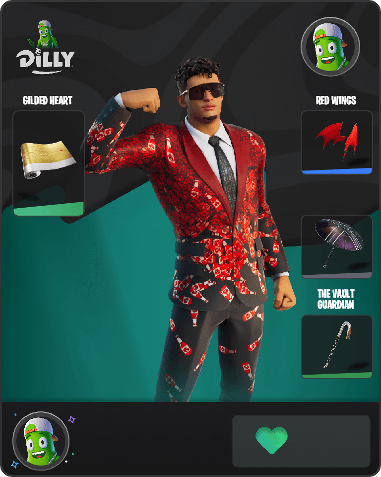 Mahomes Saucy Style Fortnite combo