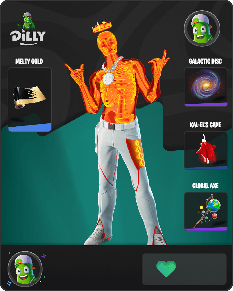 Inferno Skeleton Balvin Fortnite combo