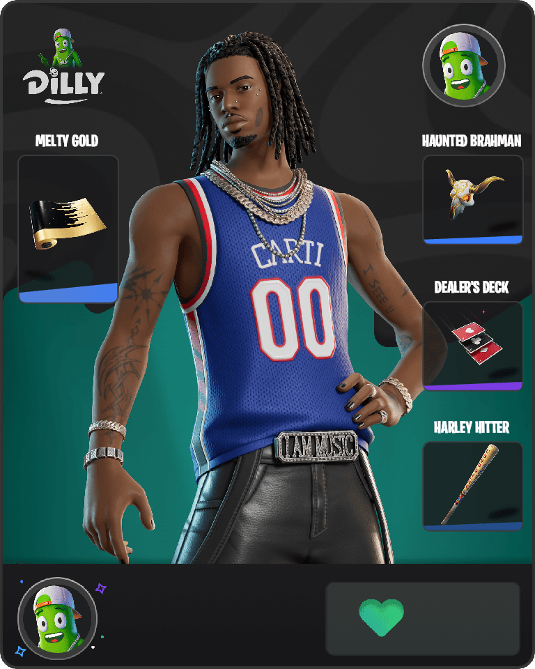 Playboi Carti Fortnite combo