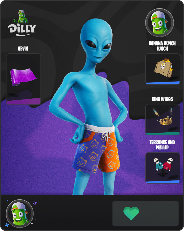 Human Bill Fortnite combo