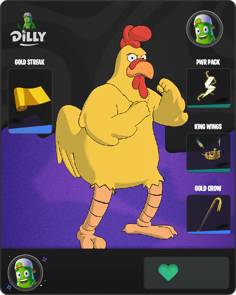 The Giant Chicken Fortnite combo