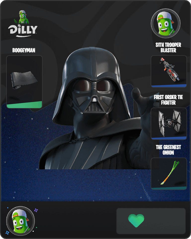 Darth Vader Fortnite combo