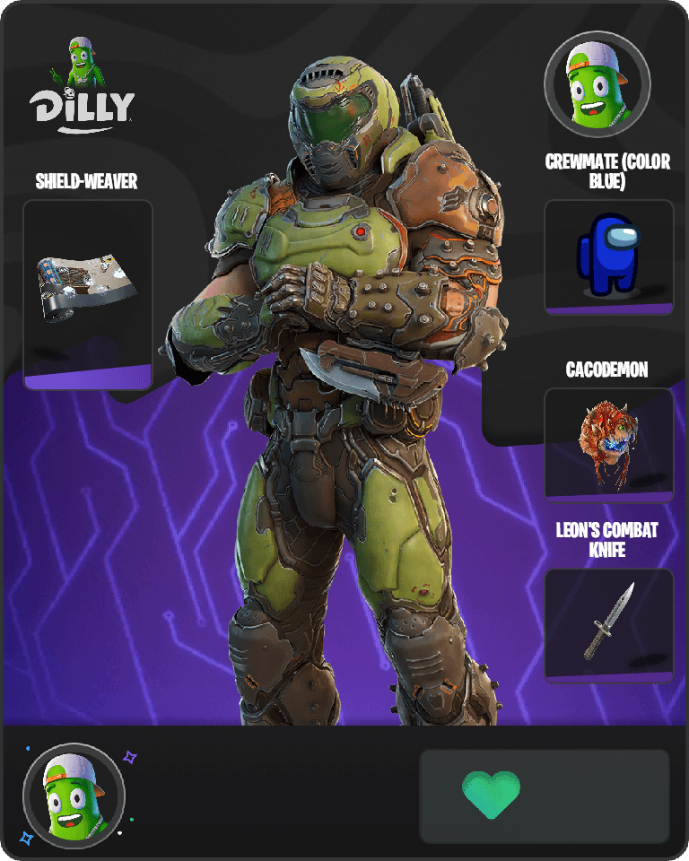 Doom Slayer Fortnite combo