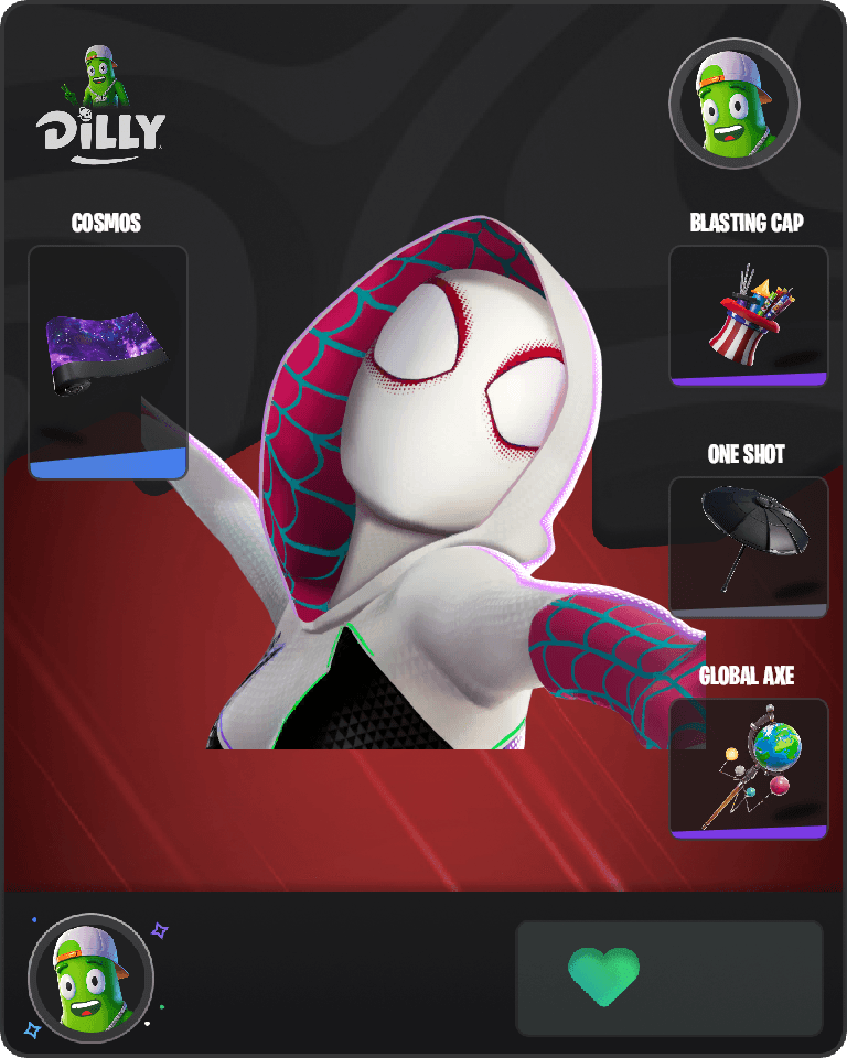 Spider-Gwen Fortnite combo