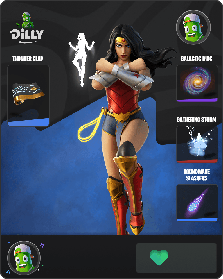 Wonder Woman Fortnite combo