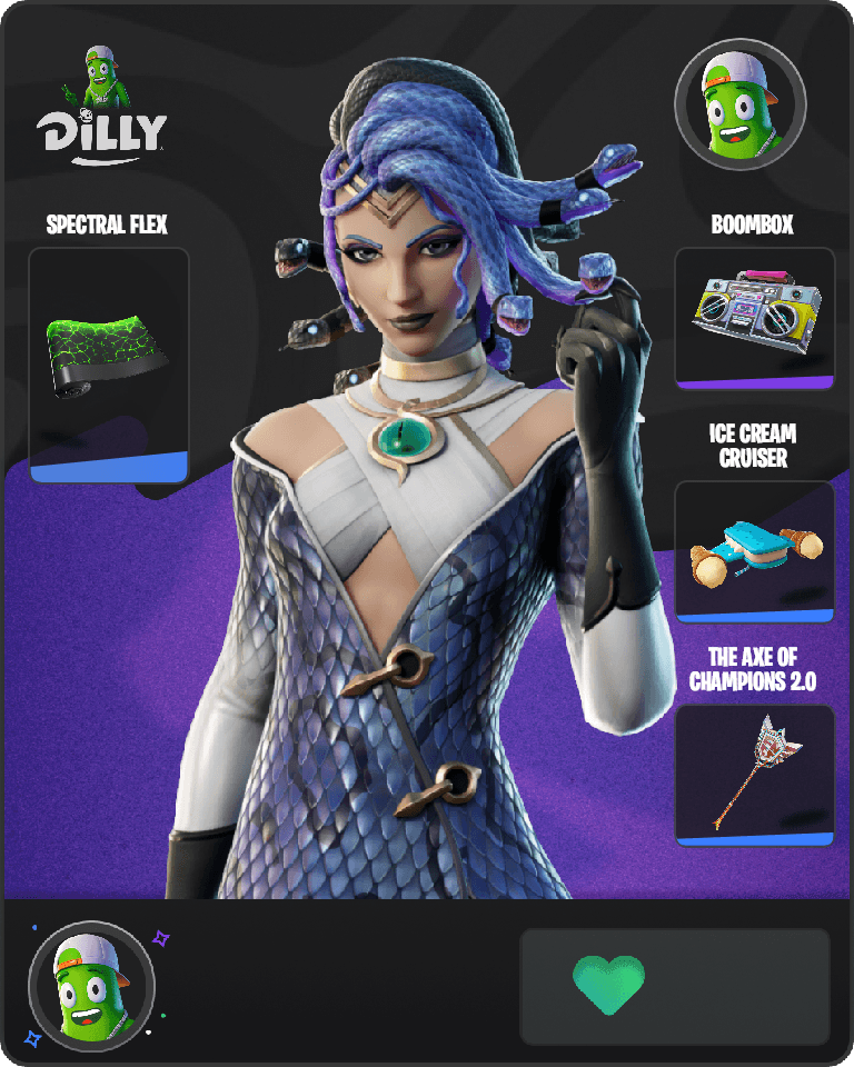 Medusa Fortnite combo