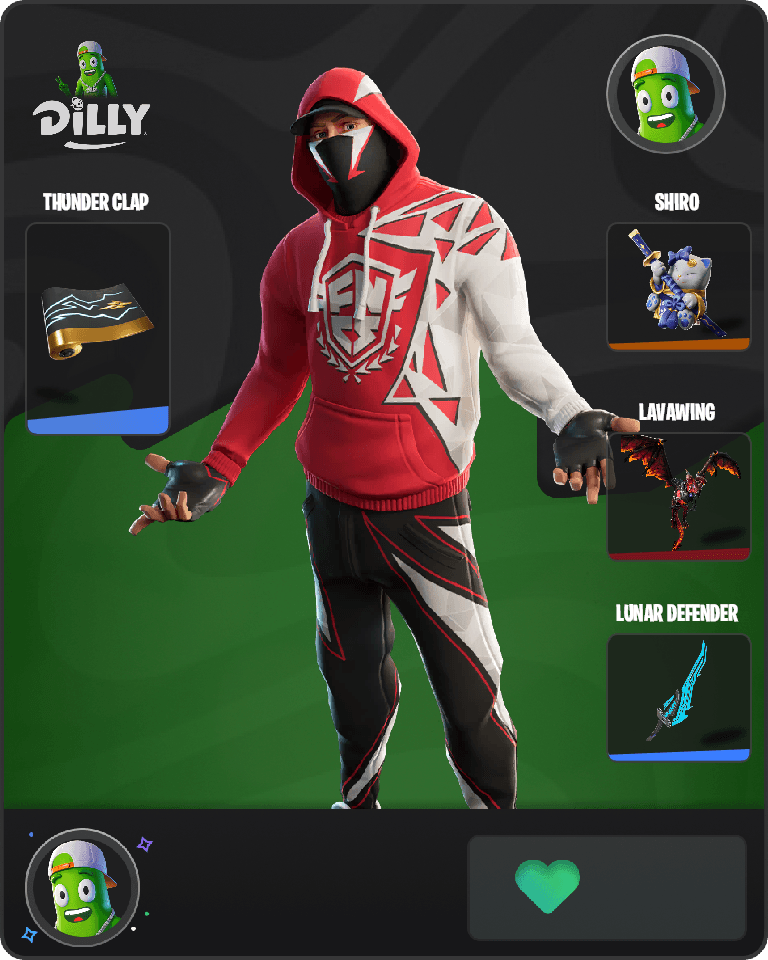 Champion Stash'd Fortnite combo