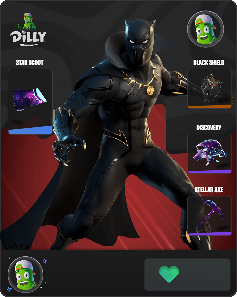 Black Panther Fortnite combo