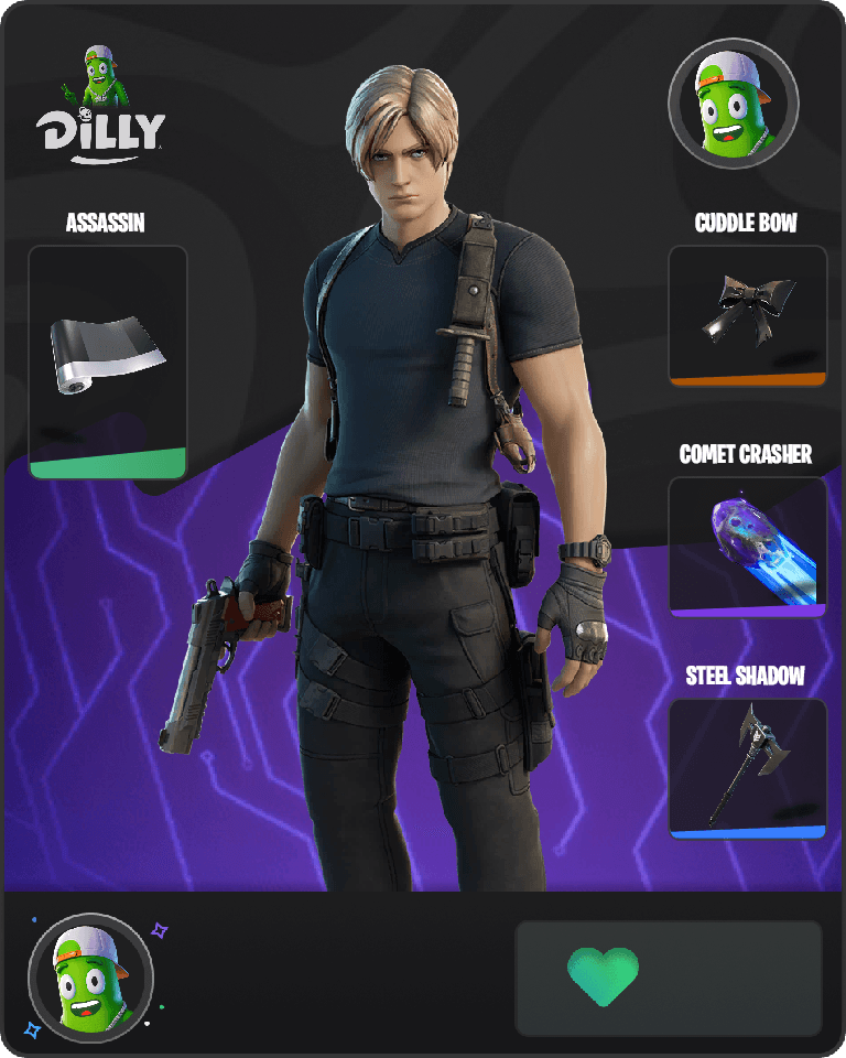 Leon S. Kennedy Fortnite combo