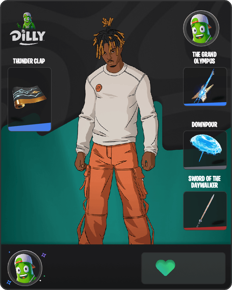 Slayer Juice WRLD Fortnite combo