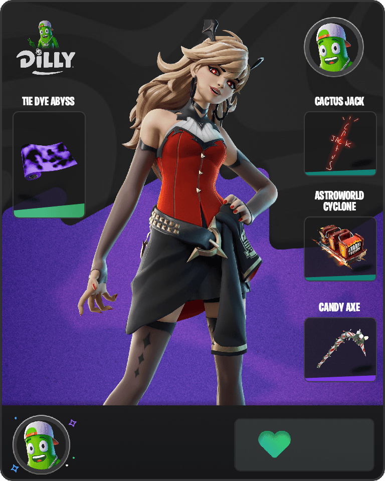 Red Ruin Joni Fortnite combo
