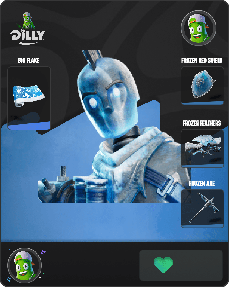 Glacial Dummy Fortnite combo