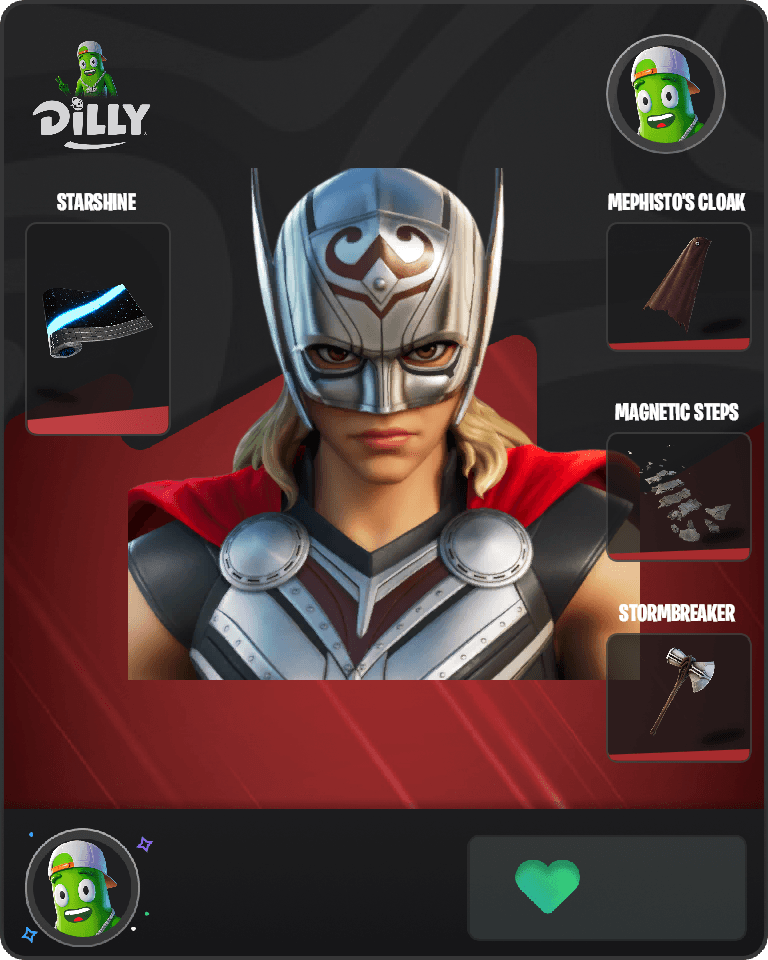 Mighty Thor Fortnite combo